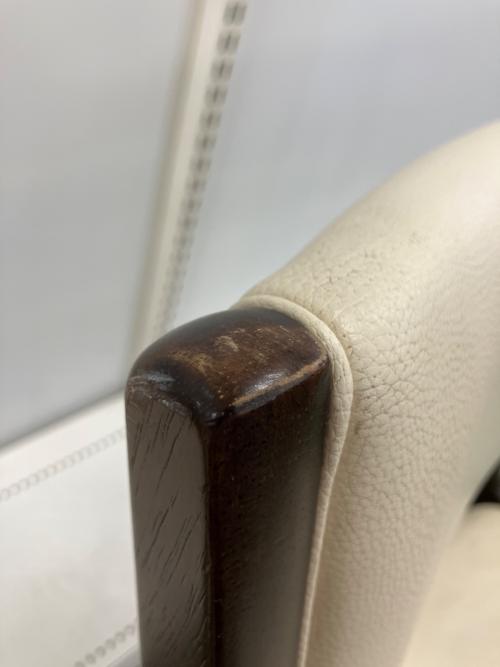 カリモク60+ (カリモクロクマルプラス) ダイニングチェアー C36105HK ダークブラウン×ホワイト