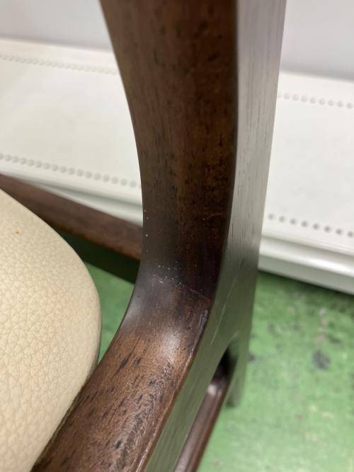 カリモク60+ (カリモクロクマルプラス) ダイニングチェアー C36105HK ダークブラウン×ホワイト