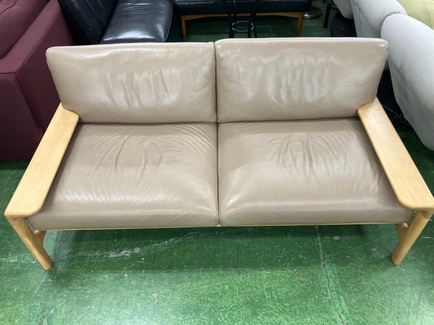 CONDE HOUSE (カンディハウス) 3人掛けソファー 47 ナチュラル×ライト