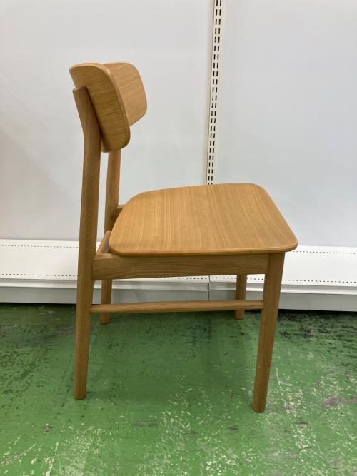 無印良品 (ムジルシリョウヒン) ラウンドチェア ナチュラル