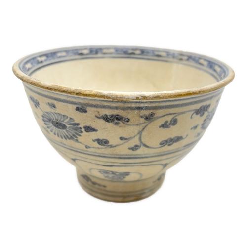 安南染付 茶碗 ベトナム古陶磁