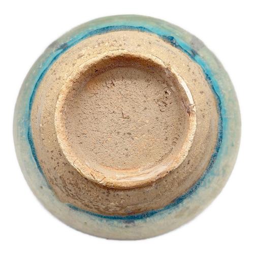 和食器 古代ペルシャ 青釉彩唐 ゴルガン出土 A.D13C頃