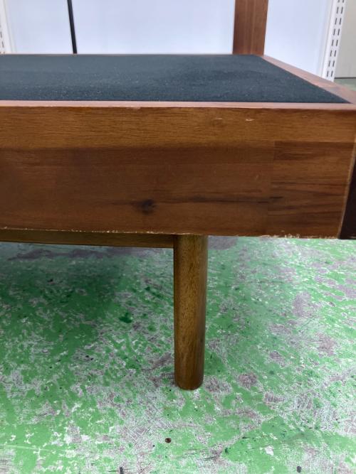 UNICO (ウニコ) 2人掛けソファー  ベージュ×ブラウン SWELLA　角ダメージ有