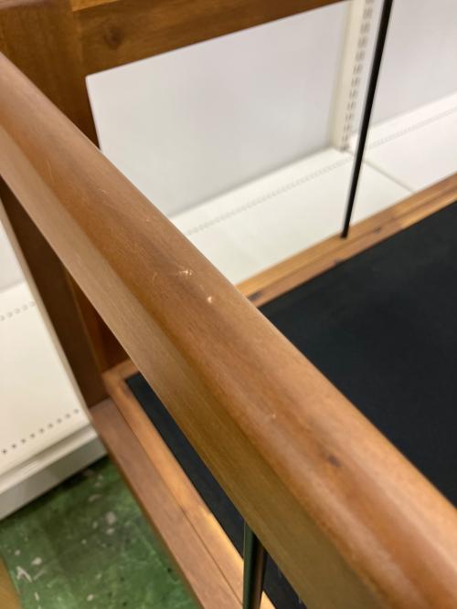 UNICO (ウニコ) 2人掛けソファー  ベージュ×ブラウン SWELLA　角ダメージ有