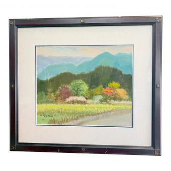 絵画 今泉清 粕平より早坂山