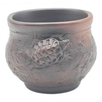 ぐい呑み 亀 井上素三 不識庵素之陶