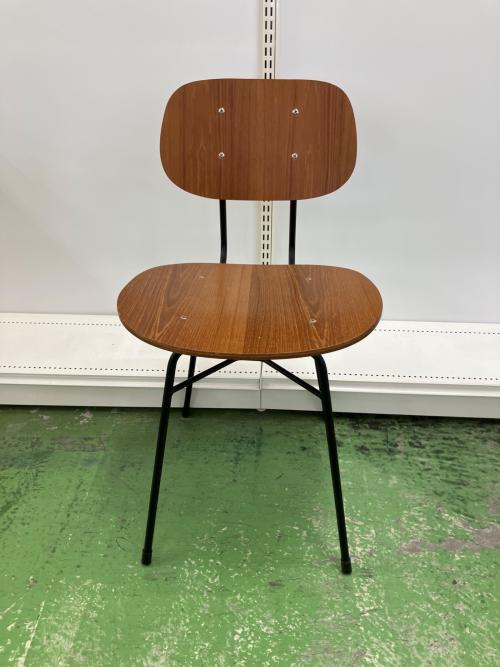 graf (グラフ) アームレスチェアー ライトブラウン Plankton