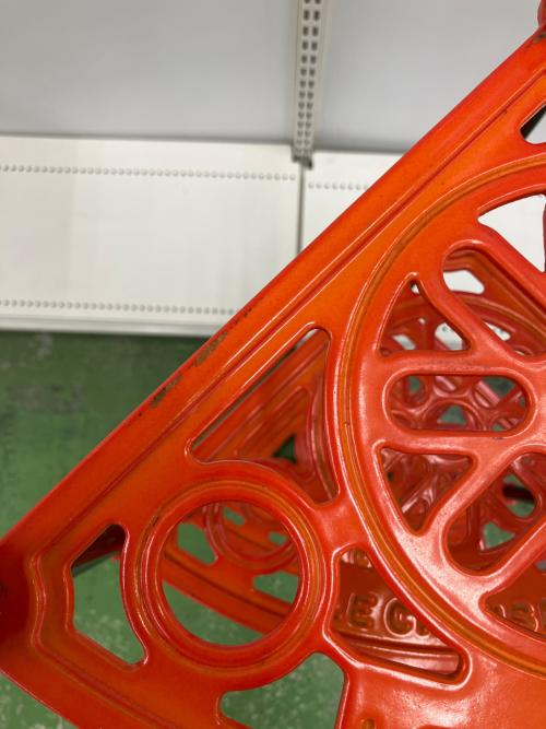 LE CREUSET (ルクルーゼ) コーナーラック オレンジ