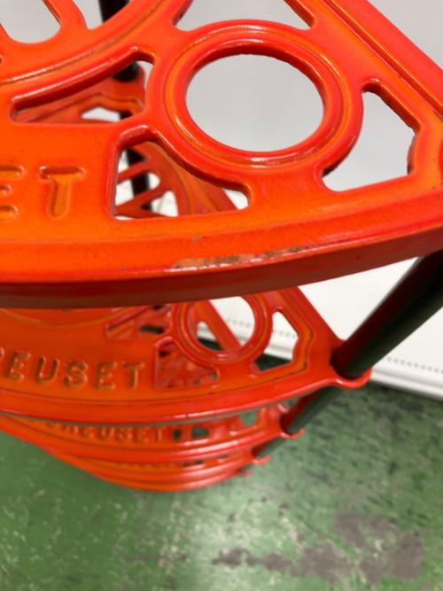 LE CREUSET (ルクルーゼ) コーナーラック オレンジ