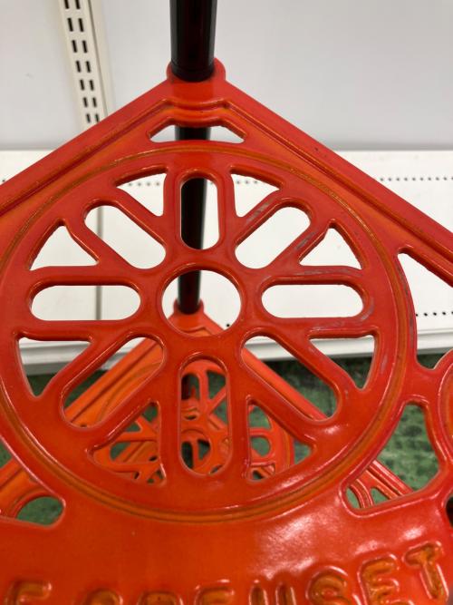 LE CREUSET (ルクルーゼ) コーナーラック オレンジ