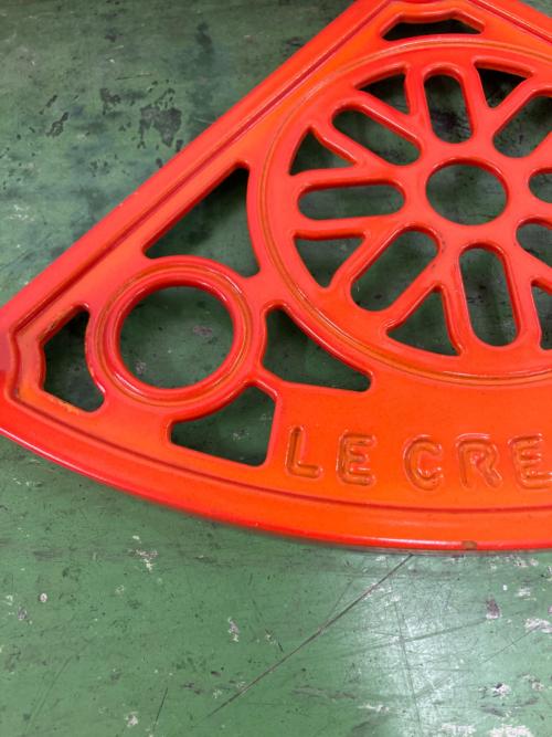 LE CREUSET (ルクルーゼ) コーナーラック オレンジ