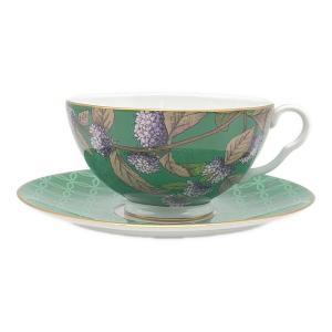 Wedgwood (ウェッジウッド) カップ&ソーサー グリーンティー&ミント