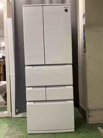 SHARP (シャープ) 6ドア冷蔵庫 SJ-MF51M-W 2024年製  505L