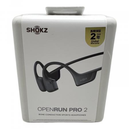 SHOKZ 骨伝導イヤホン 2本セット SHOKZ (ショックス) 骨伝導イヤホン OPENRUN Pro 2｜トレファクONLINE