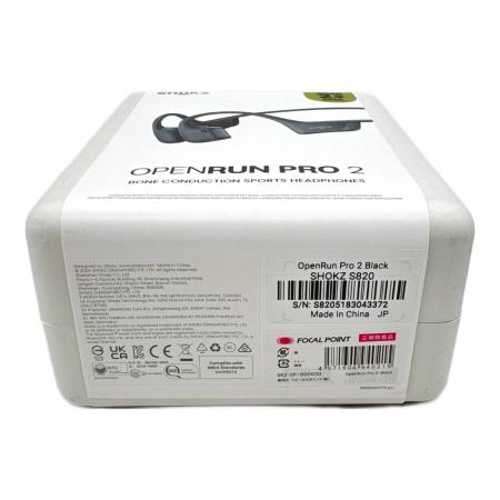 SHOKZ (ショックス) 骨伝導イヤホン OPENRUN Pro 2｜トレファクONLINE