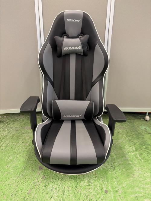 AK Racing (エーケーレーシング) ゲーミングチェア グレー