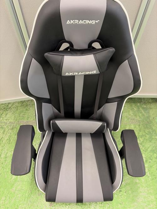 AK Racing (エーケーレーシング) ゲーミングチェア グレー