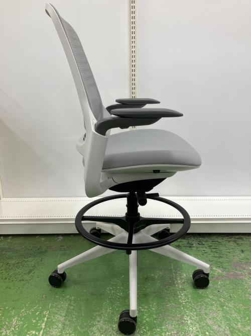 Steelcase (スチールケース) スツールチェア 5310018230 グレー×ホワイト