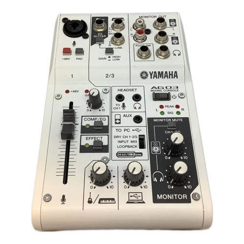 YAMAHA AG03 ミキサー