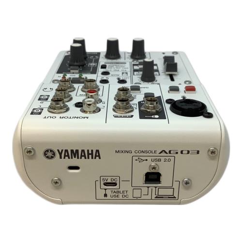 YAMAHA AG03 ミキサー
