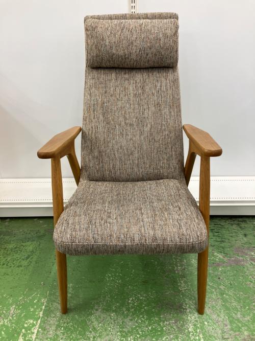 UNICO (ウニコ) ラウンジチェアー ブラウン×ナチュラル HESTA