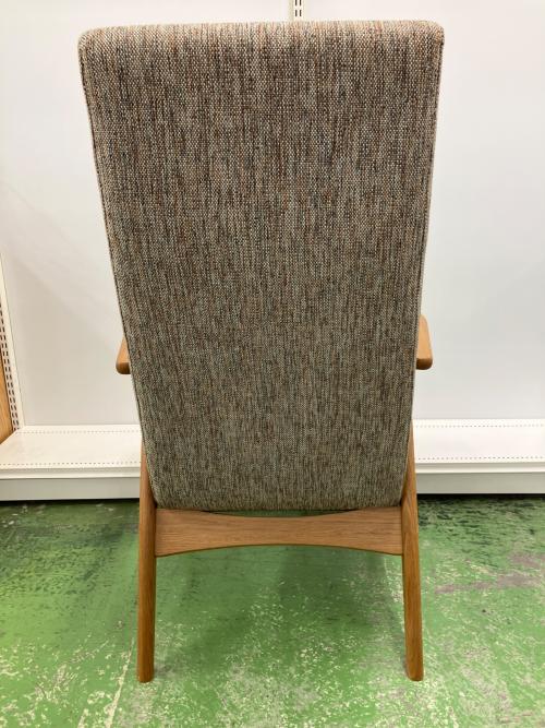 UNICO (ウニコ) ラウンジチェアー  ブラウン×ナチュラル HESTA