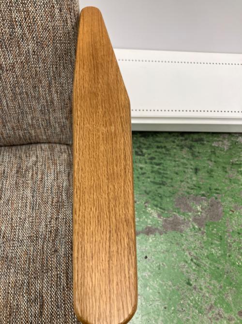 UNICO (ウニコ) ラウンジチェアー  ブラウン×ナチュラル HESTA