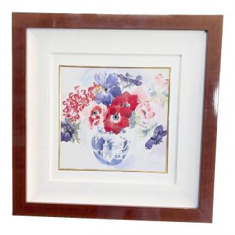 水彩画 メアリー・ウディン 花