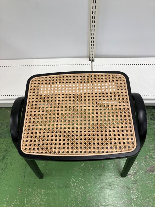 秋田木工 (アキタモッコウ) スツール 202-R 352 カーキ×ブラック