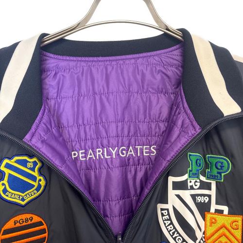 PEARLY GATES (パーリーゲイツ) ゴルフウェア(トップス) ブルゾン 053-0120009 メンズ SIZE 6 ブラック