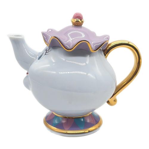 DISNEY (ディズニー) ティーポット 美女と野獣 ティーセット カップ2個付き