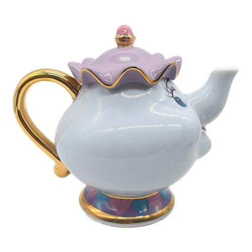 DISNEY (ディズニー) ティーポット 美女と野獣 ティーセット カップ2個付き