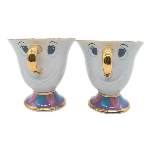 DISNEY (ディズニー) ティーポット 美女と野獣 ティーセット カップ2個付き