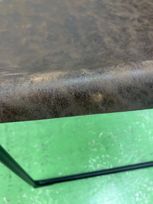 アームレスチェアー  ブラウン