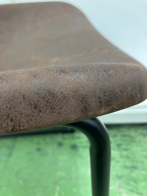 アームレスチェアー  ブラウン