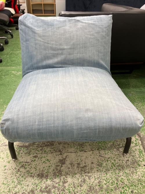  journal standard Furniture(ジャーナルスタンダードファニチャー)1人掛けソファー デニム スカイブルー Rodez