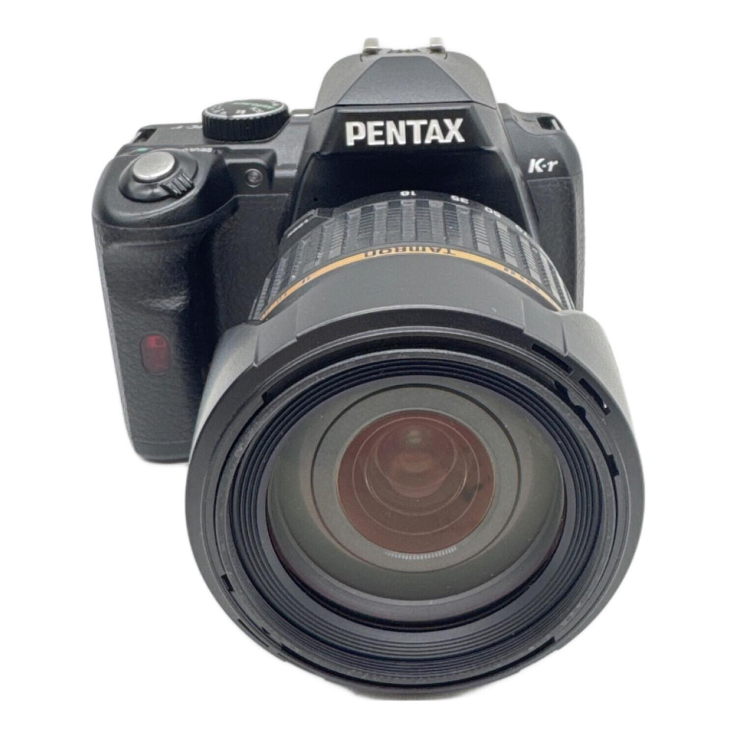 PENTAX 一眼レフカメラ TAMRONレンズ フラッシュ付き ペンタックス
