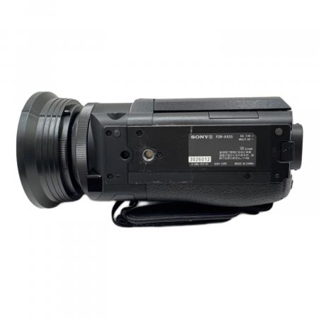 【美品中古】SONY FDR-AX55【装備品多数付属】【値下げました】 SONY ビデオカメラ Handycam FDR-AX55 4K