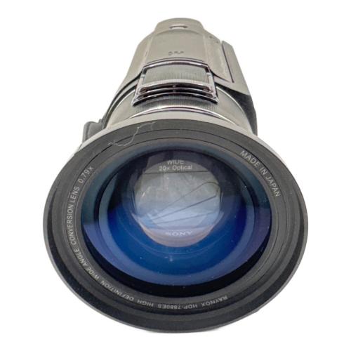 SONY (ソニー) デジタルビデオカメラ FDR-AX55 HDP-7880ES付