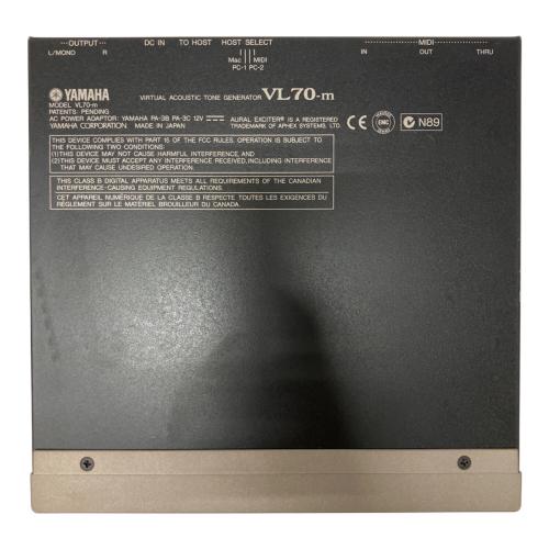 YAMAHA (ヤマハ) ウィンドMIDIコントローラ＆音源モジュール WX5 VL70-ｍ