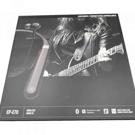 新品未開封☆ YAMAHA EP-E70 ブラック イヤホン YAMAHA EP-E70A – e☆イヤホン