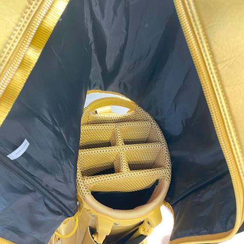 PEARLY GATES (パーリーゲイツ) キャディバッグ @ ゴールド