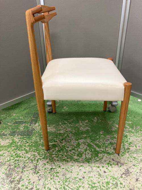 journal standard Furniture (ジャーナルスタンダードファニチャー) ダイニングチェアー  ブラウン×ホワイト PORTO CHAIR