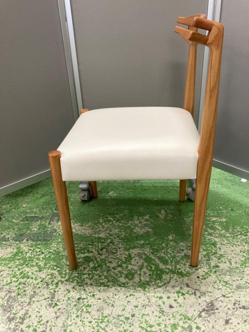 journal standard Furniture (ジャーナルスタンダードファニチャー) ダイニングチェアー  ブラウン×ホワイト PORTO CHAIR