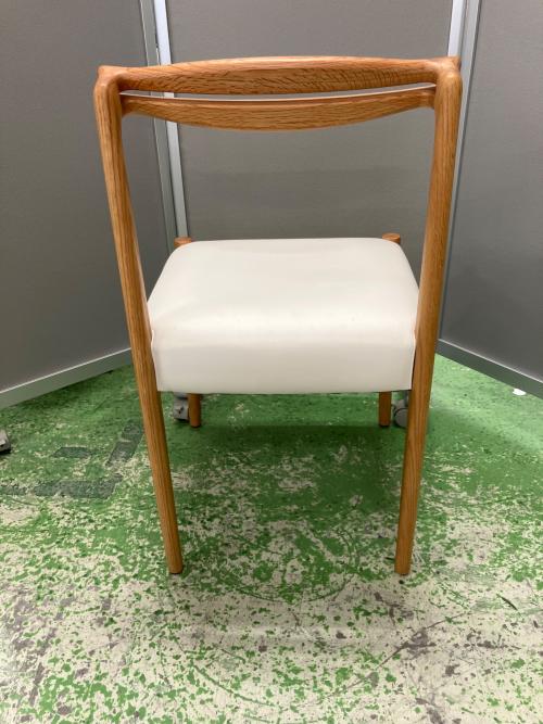 journal standard Furniture (ジャーナルスタンダードファニチャー) ダイニングチェアー  ブラウン×ホワイト PORTO CHAIR