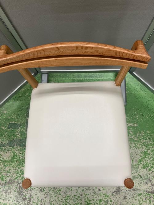 journal standard Furniture (ジャーナルスタンダードファニチャー) ダイニングチェアー  ブラウン×ホワイト PORTO CHAIR