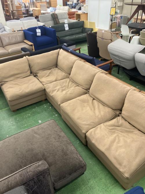 TRUCK FURNITURE (トラックファニチャー) コーナーソファー ブラウン HN ファブリック