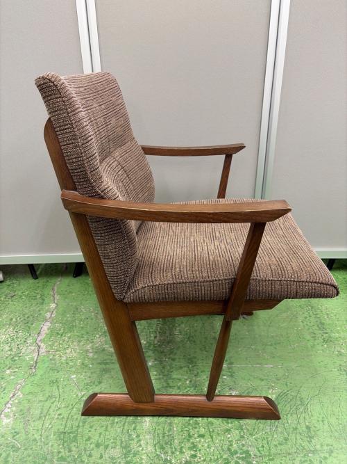 飛騨産業 (ヒダサンギョウ) ダイニングチェアー LF220AR グレー KAYA LF220