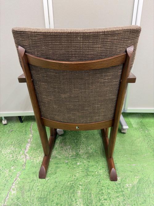 飛騨産業 (ヒダサンギョウ) ダイニングチェアー LF220AR グレー KAYA LF220