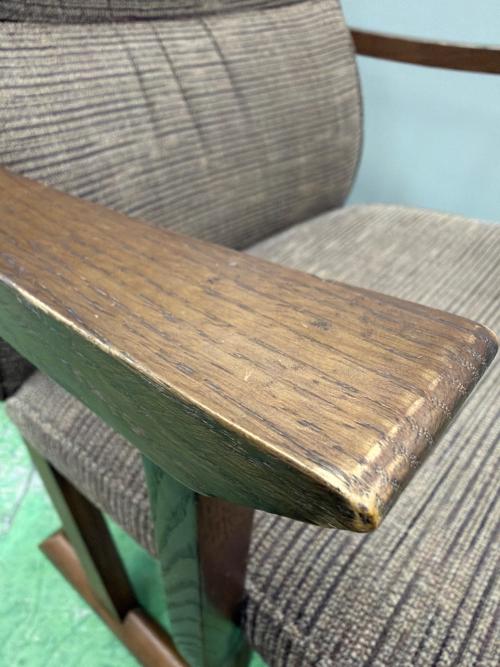 飛騨産業 (ヒダサンギョウ) ダイニングチェアー LF220AR グレー KAYA LF220